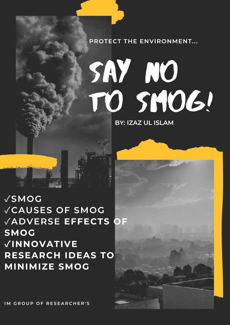 Say No to Smog! Causes of Smog & how to minimize it