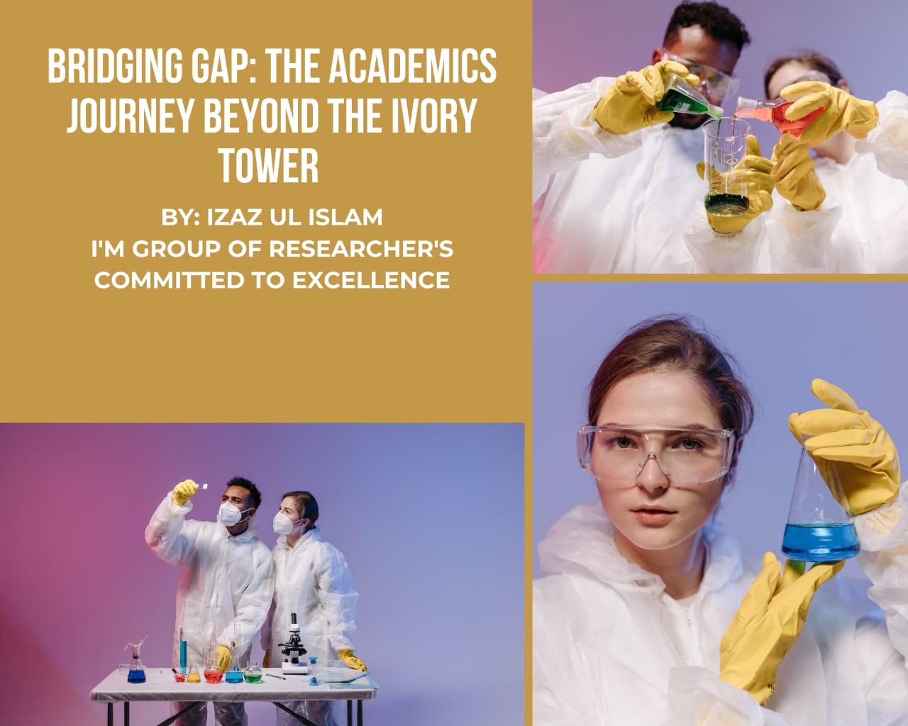 Bridging the Gap: The Academics Journey Beyond the Ivory Tower