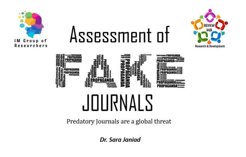 Assessment of Fake Journals