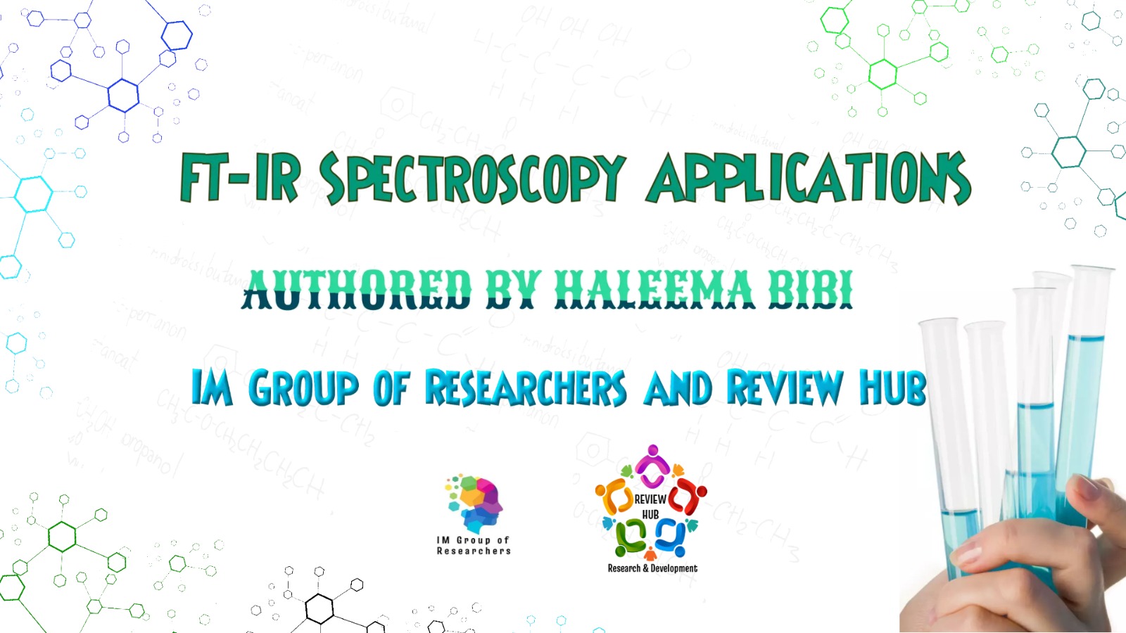 Applications of FT-IR Spectrscopy