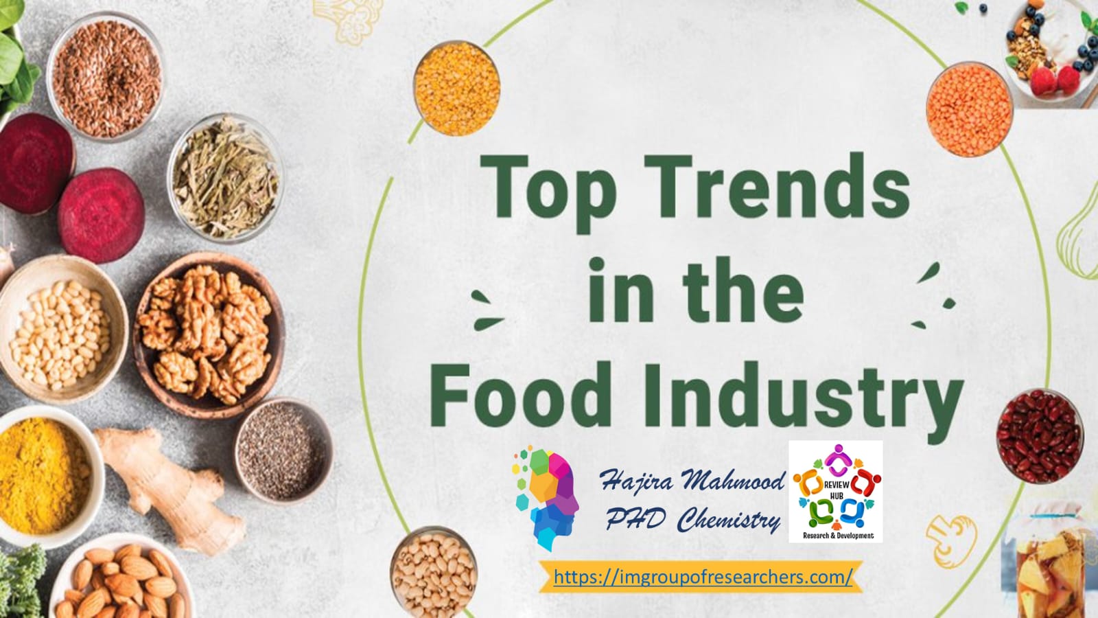 Recent Trends to Meet the Changing Demands of the Global Food Industry