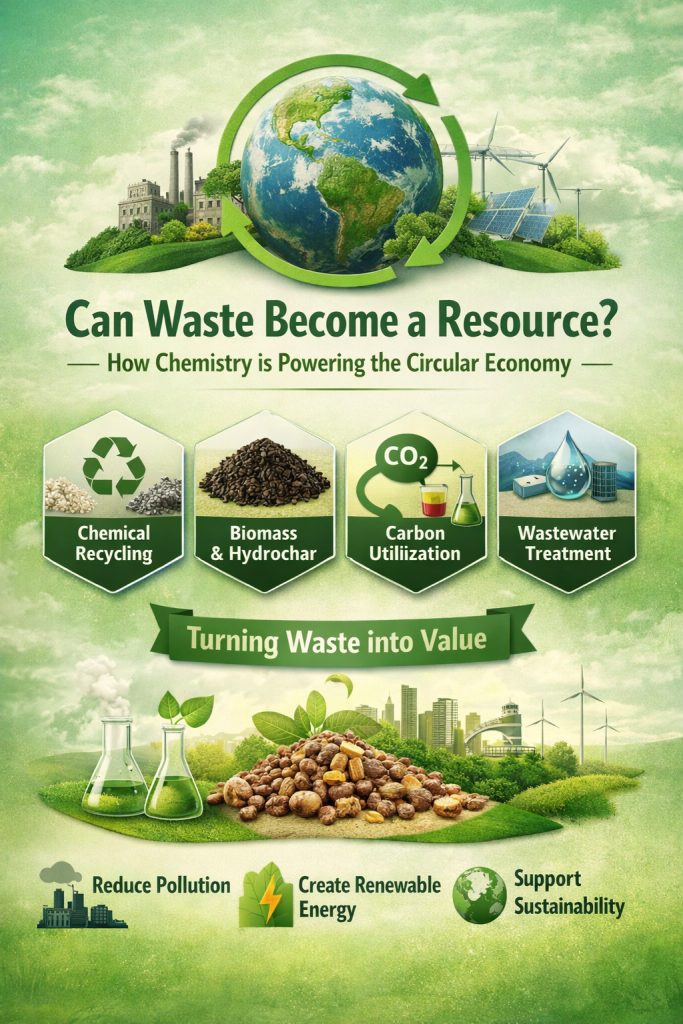 How chemistry transforms waste into valuable resources in a circular economy